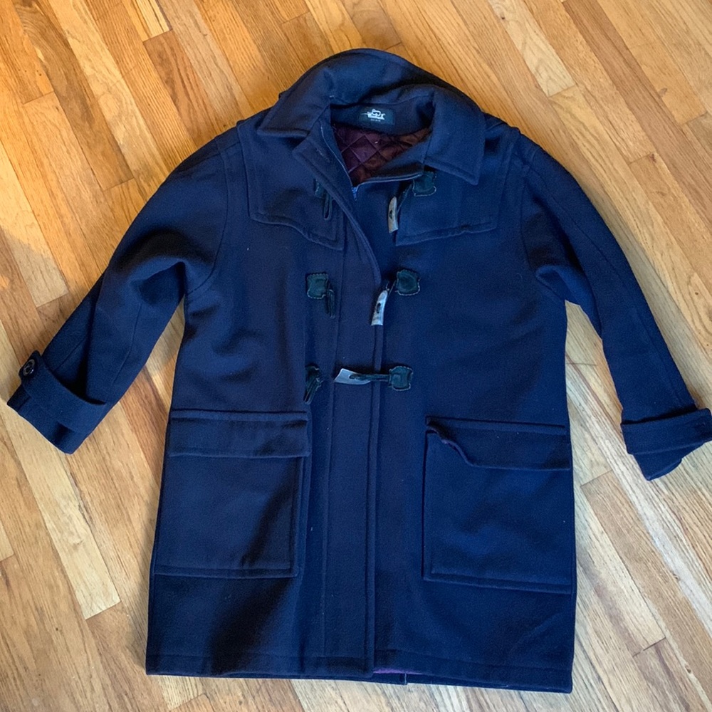 Woolrich Wool Hooded toggle coat